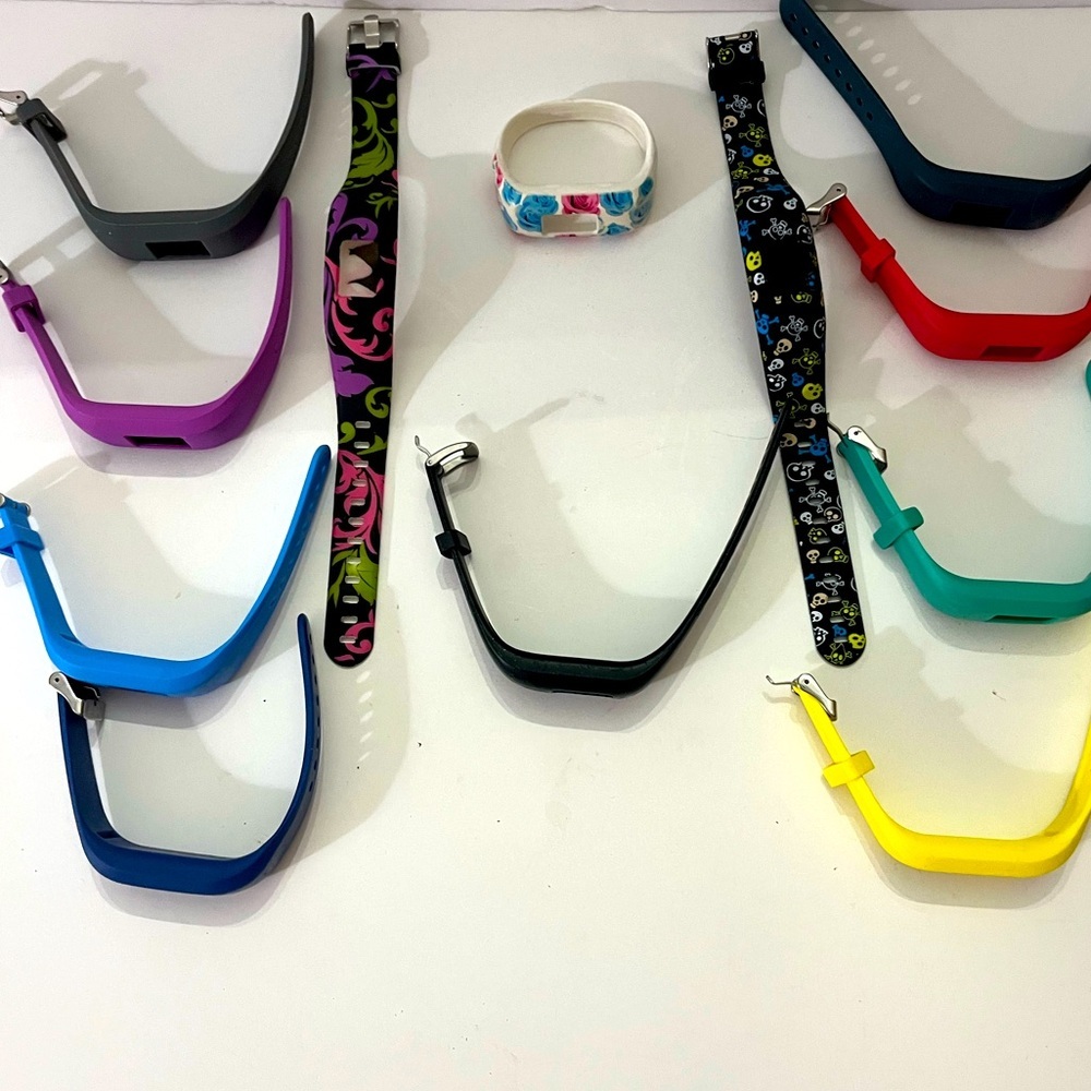 Garmin Vivofit Junior Stretchy Fitness Bands, 12 colourful stretch bands